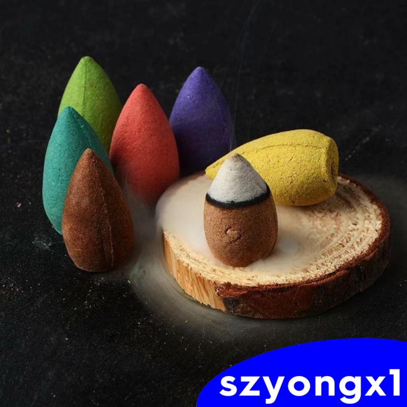 Set 1 10 Nhang Trầm Hương Chảy Ngược Hình Nón Dành Cho Tập Yoga Thiền Định