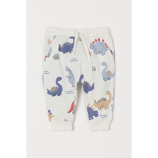 Quần nỉ khủng long h&m sz 18/24m