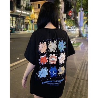 Áo thun 8YO Multi Planet Tee - Đen