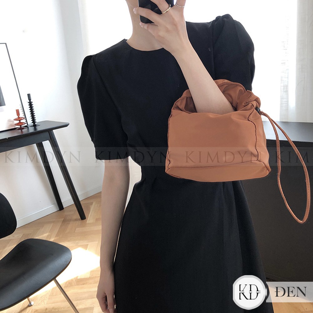 Đầm xoè vintage cổ cao thanh lịch [KDD17] | BigBuy360 - bigbuy360.vn
