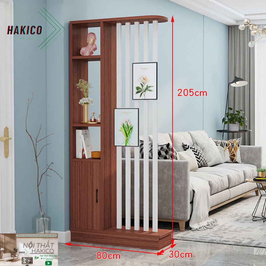 Tủ Kệ Vách Ngăn Nan Gỗ KICO  Chống Mối Mọt Ngăn Cách Phòng - Liên Kết Hộc Tủ Để Đồ Cực Đẹp