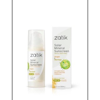 Kem chống nắng hữu cơ Zatik - Mỹ