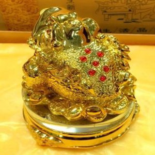 Cóc Thiềm Thừ vàng xoay
