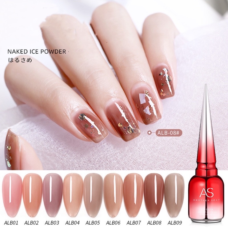 sơn gel màu mới as ALB