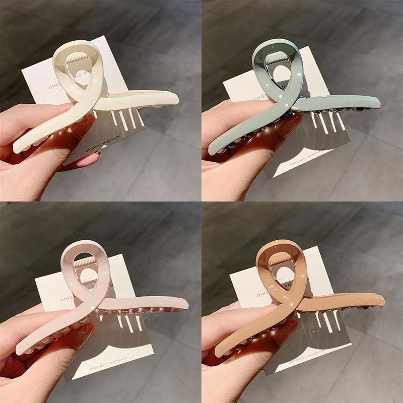 Kẹp tóc càng cua 8 răng nhiều màu KTC09 - NGỌC_KHO BUÔN PHỤ KIỆN