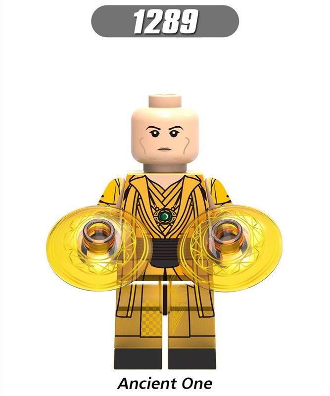 Mô hình lắp ghép nhân vật siêu anh hùng Avengers tùy chọn