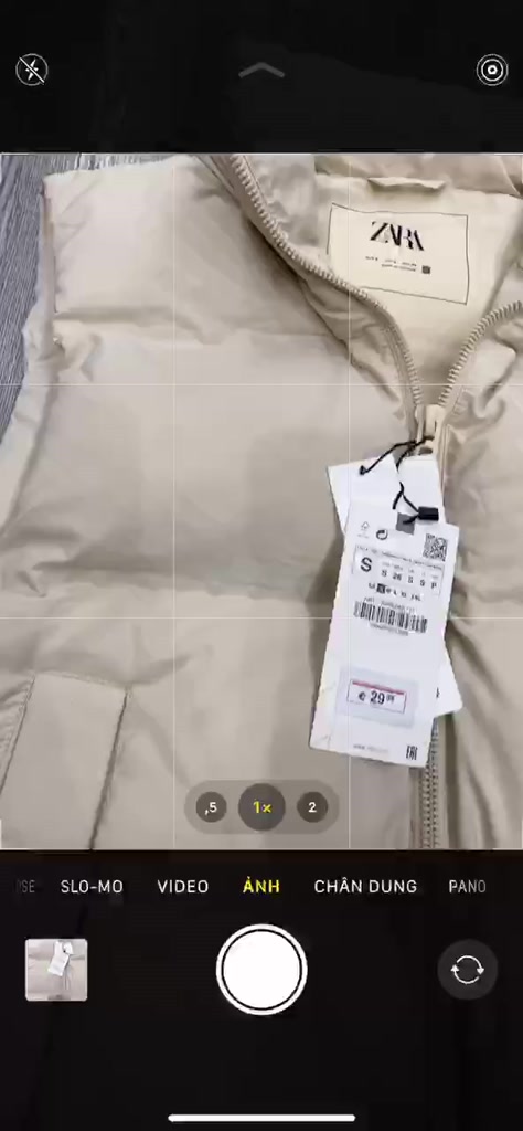 gile phao trần bông za.ra 2 màu đen trắng mẫu mới 2022 | BigBuy360 - bigbuy360.vn