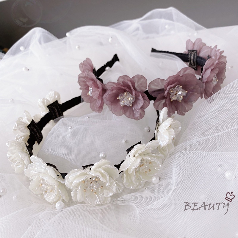 Seven Miss Cài tóc đính hoa phong cách xinh xắn cho nữ