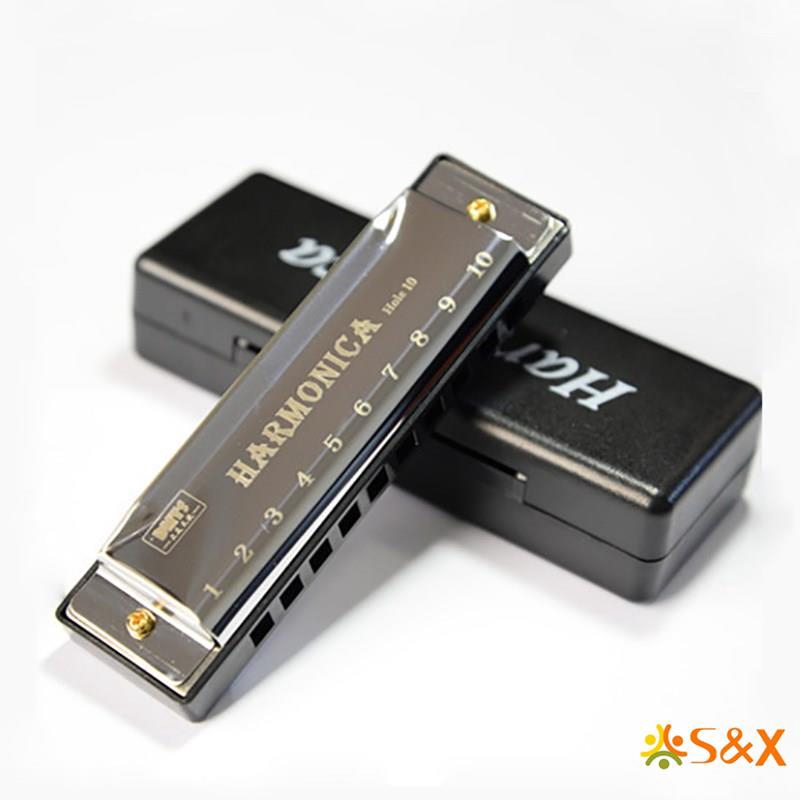 Kèn Harmonica 10 Lỗ Cho Người Mới Bắt Đầu