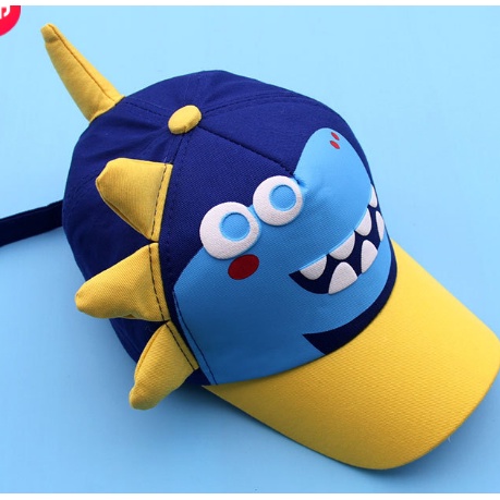 Mũ Lưỡi Trai Hình Khủng Long Dễ Thương Cho Bé Mẫu Giáo