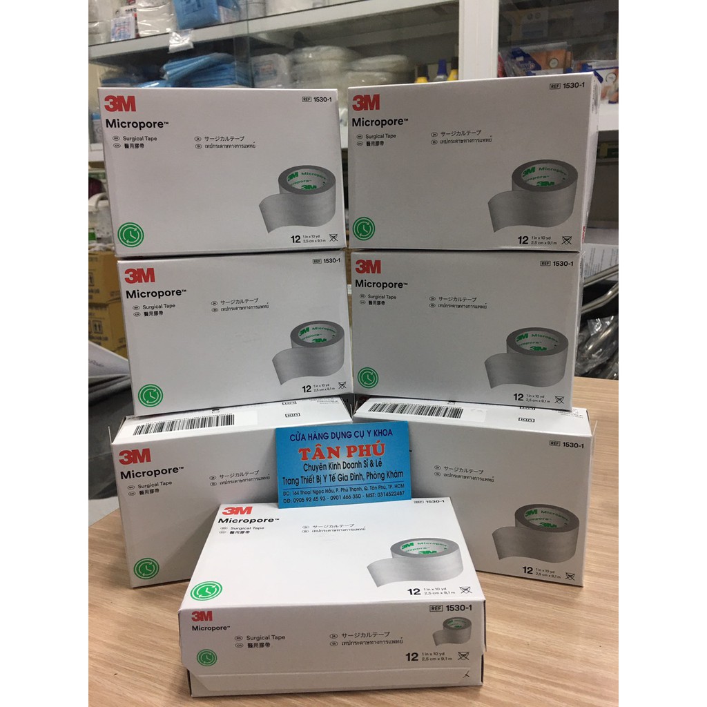Băng keo giấy y tế 3M Micropore Surgical