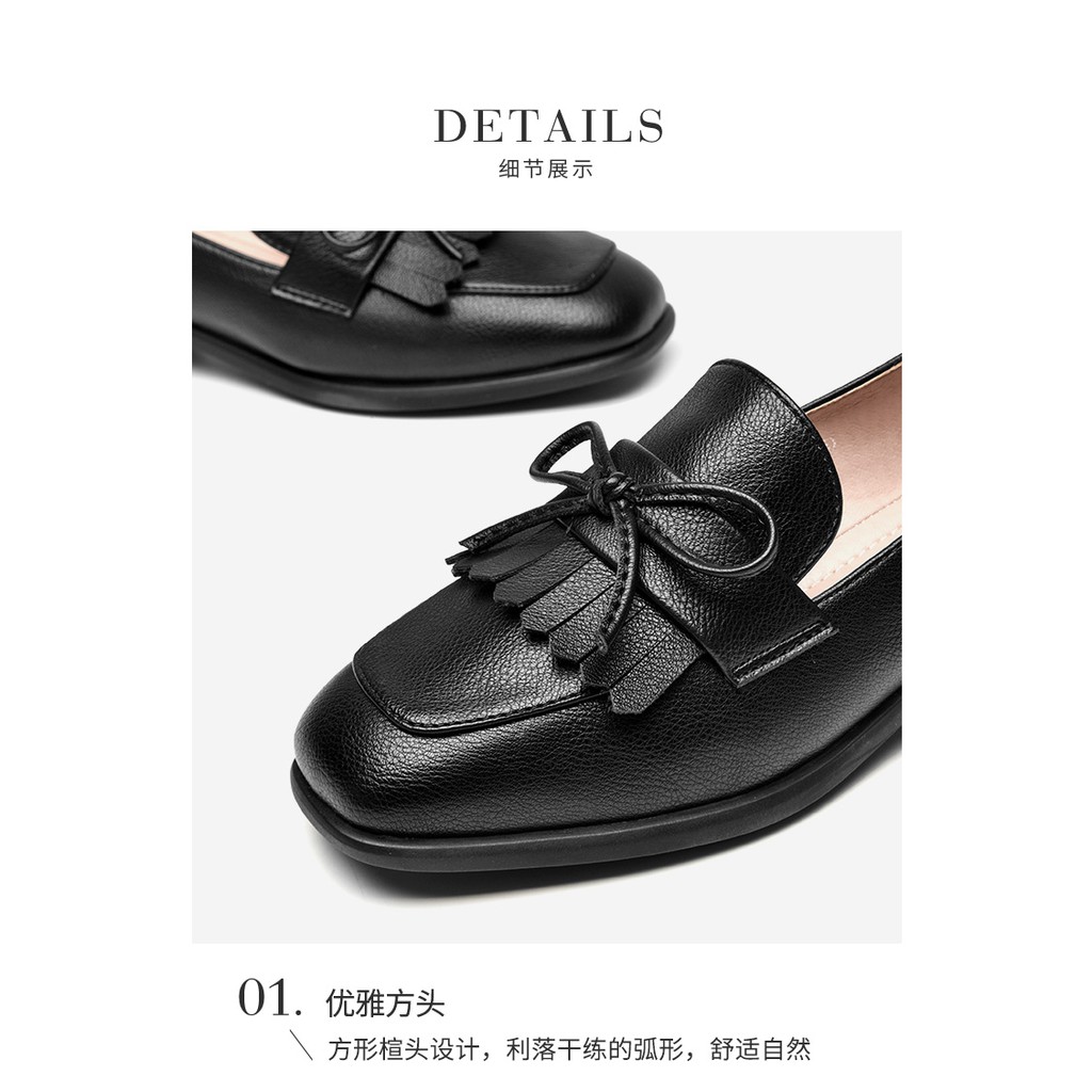 [Order] Giày da nữ Dusto mềm đế êm | BigBuy360 - bigbuy360.vn