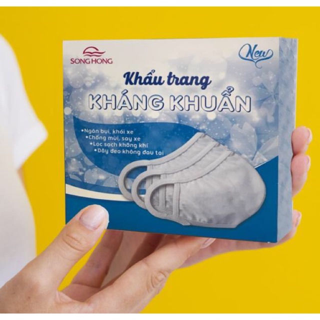 🍀🍀Combo 2 Khau Trang Dệt may Sông Hồng🍀🍀
