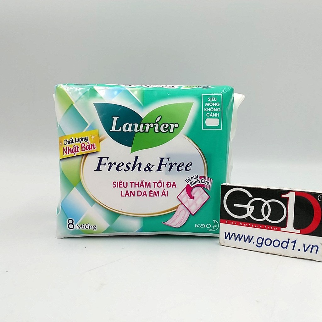 Băng Vệ Sinh Laurier Fresh &amp; Free Thái Lan Ban Ngày