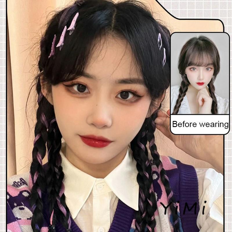 Mới Dây Buộc Tóc Đuôi Ngựa Bằng Cao Su Tổng Hợp Tự Nhiên Dành Cho Nữ