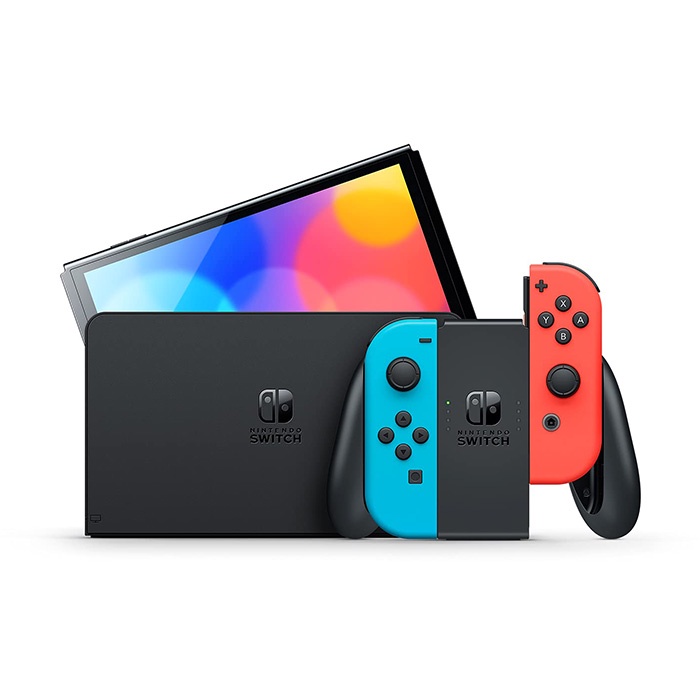 Máy Chơi Game Nintendo Switch OLED Neon Red Blue New 100% Siêu Rẻ