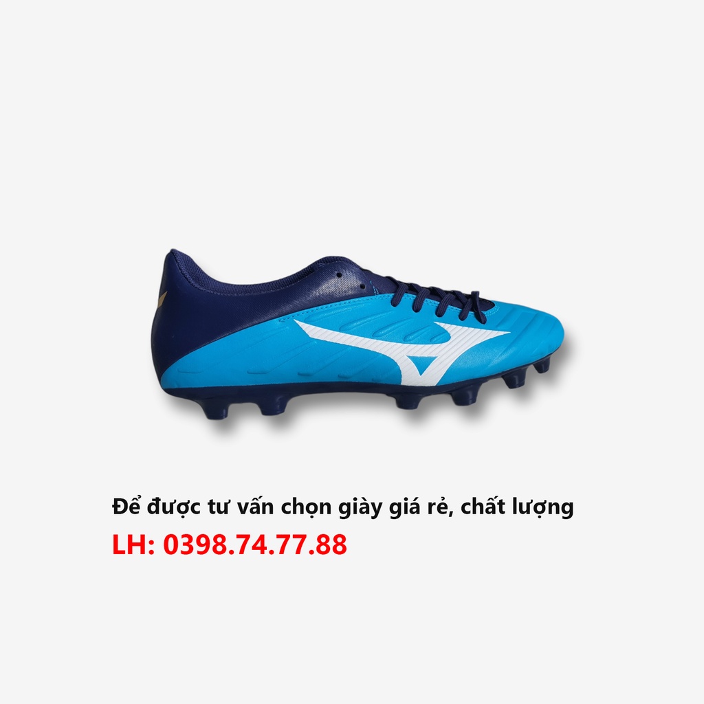 Mizuno Rebula 2v3 Xanh Trắng - Giày Bóng Đá Chính Hãng Sân Cỏ Tự Nhiên