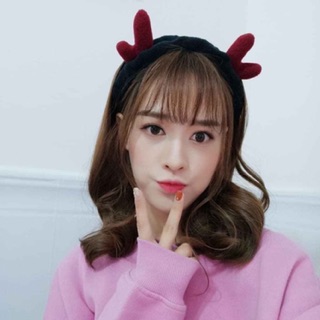 Băng đô makeup tuần lộc