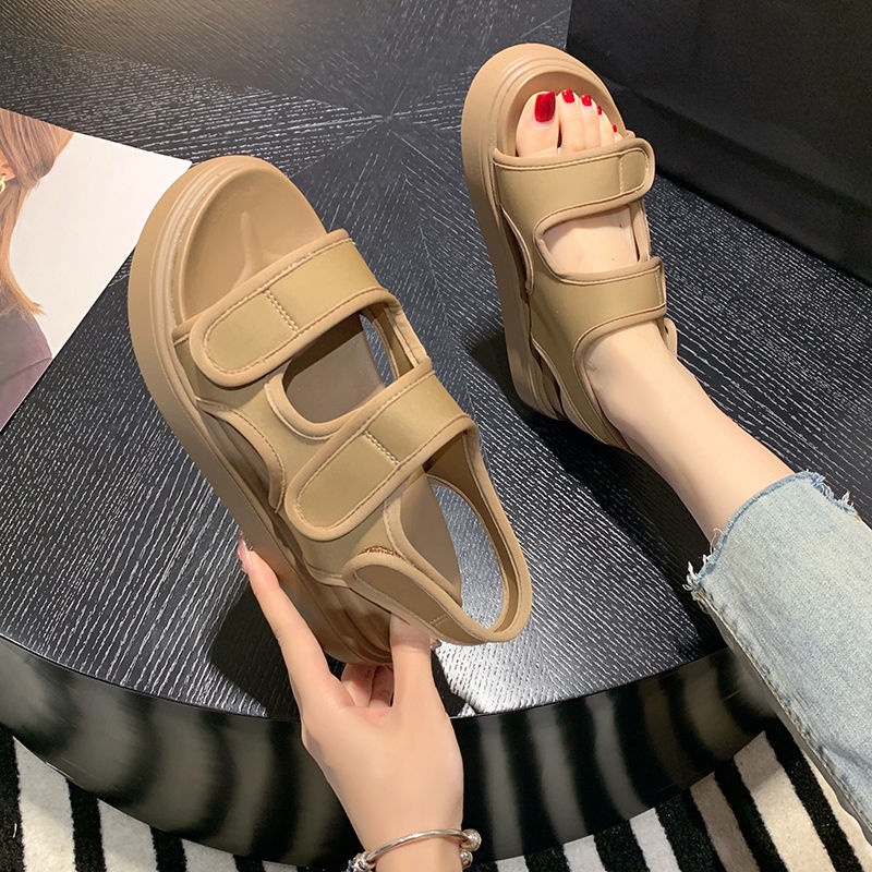 Giày Sandal Thể Thao Đế Dày Phong Cách Mới Dễ Phối Đồ