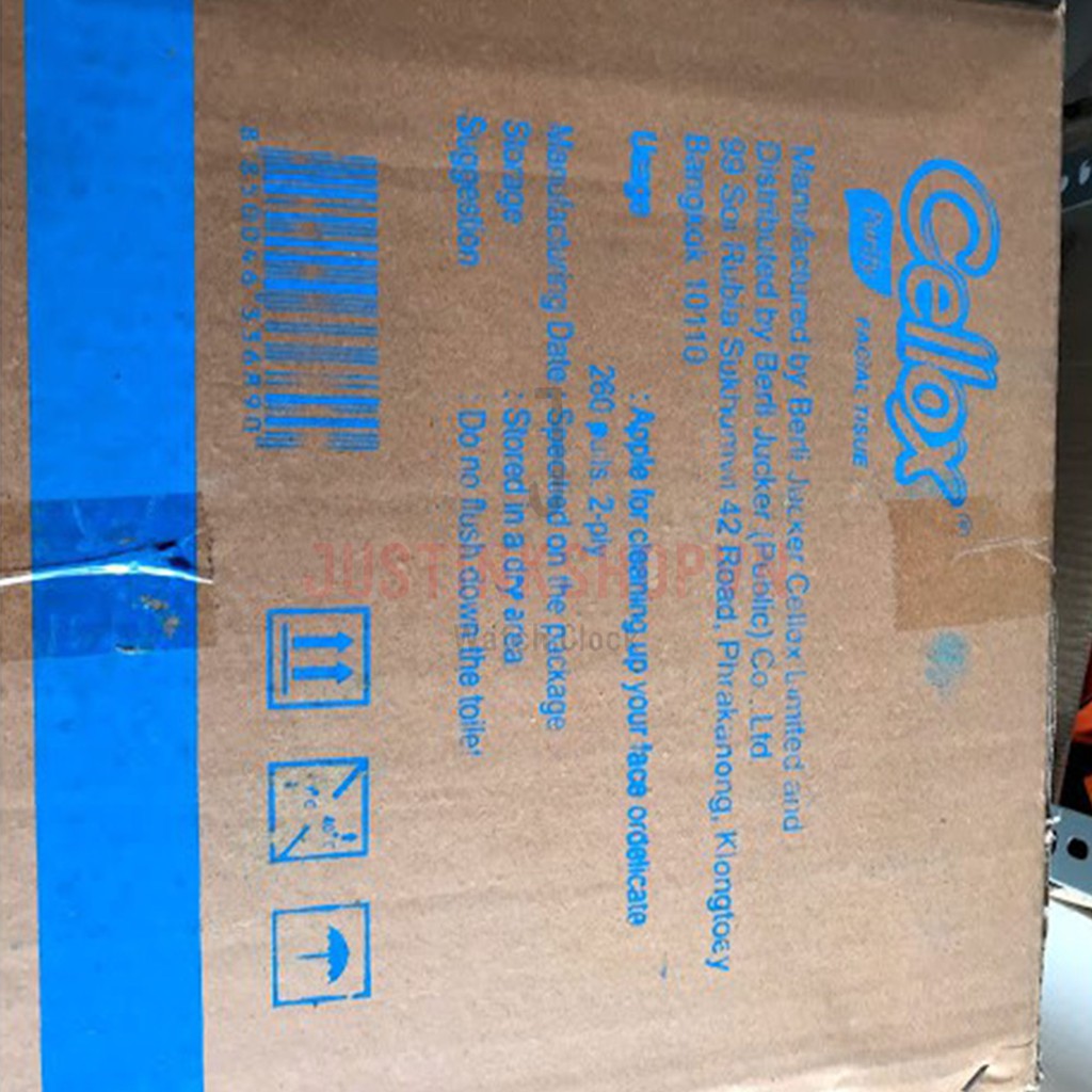 Giấy lụa rút cellox 260 tờ hàng thái lan 2 lớp - JLVQ-3757-GLRC