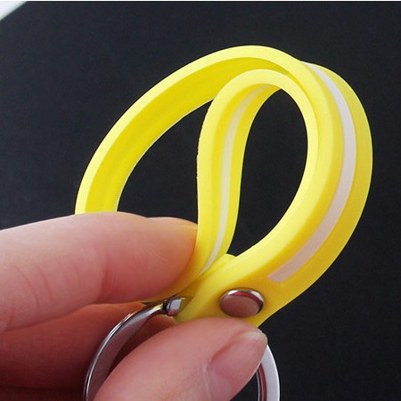 Cửa hàng mới!9 Yuan đang bán!Móc Chìa Khóa Xe Máy Bằng Silicon Mềm Tiện Dụng Và Bền