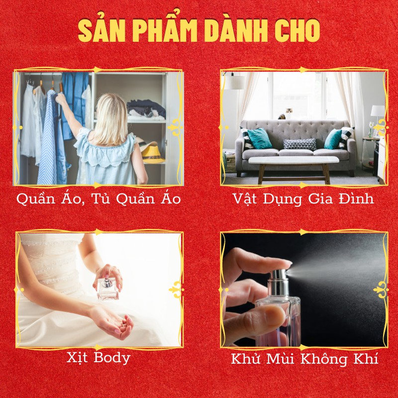 Xịt thơm quần áo Fabric Perfume - Nước Hoa Vải Linen Perfume 50ml