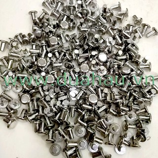 [500 gram] Đinh tán IV đặc ruột - màu BẠC - VN