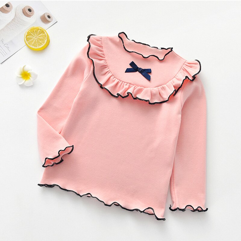 Áo Thun Cotton Thời Trang Mùa Thu Dành Cho Bé Gái 2-6 Tuổi