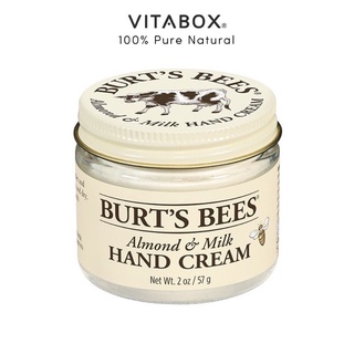 (Freeship) Burt’s Bees - Kem Dưỡng Tay Mềm Mịn - Almond & Milk Hand Cream Burts Bee - 57gr