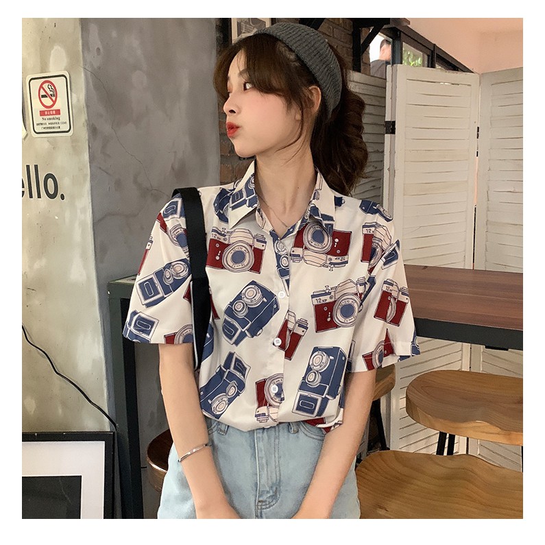 Áo Sơ Mi họa tiết dáng rộng cá tính, siêu đẹp | BigBuy360 - bigbuy360.vn