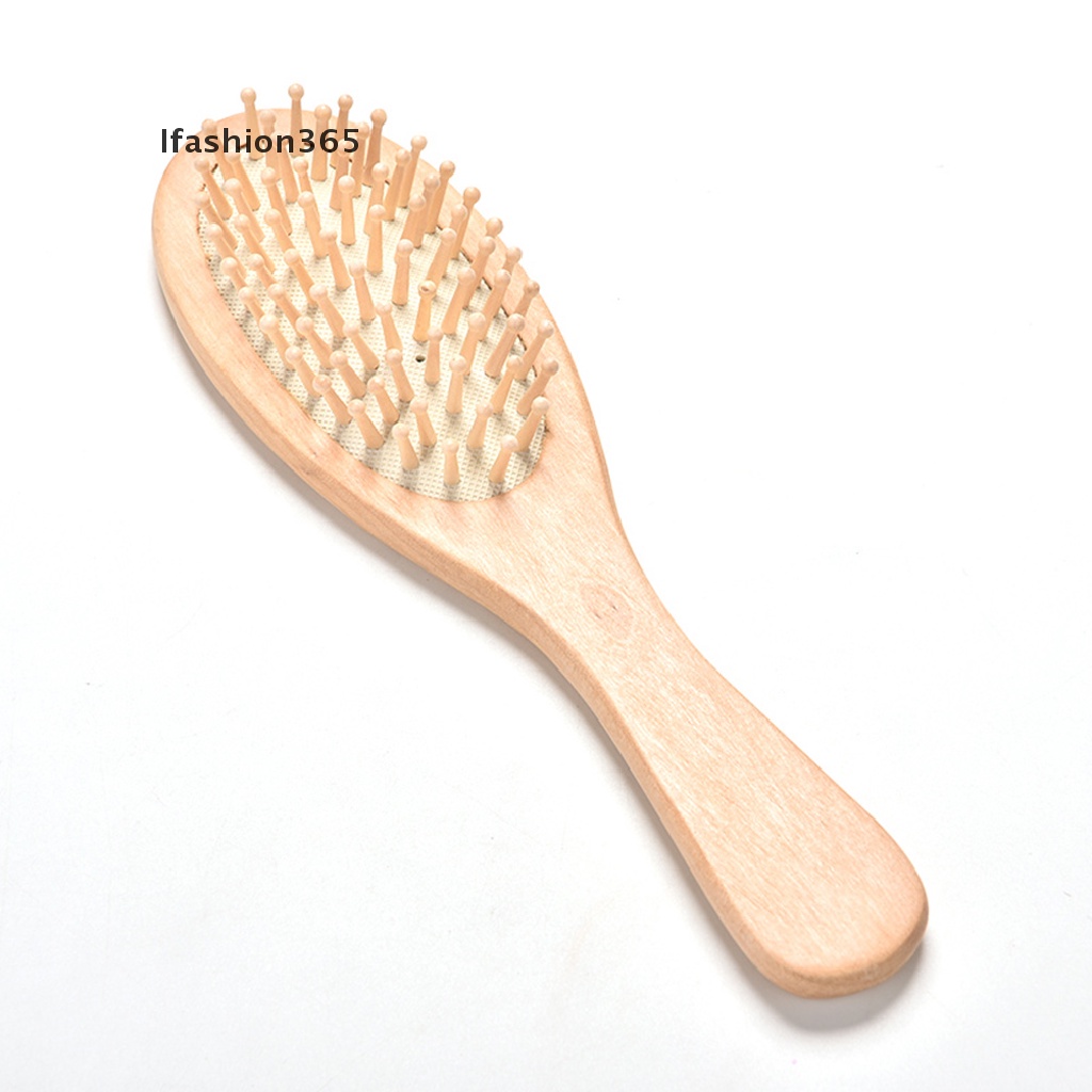 [Hàng mới về] Lược chải móc mát xa da đầu bằng gỗ chăm sóc da đầu