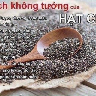 1kg hạt chia úc tím.