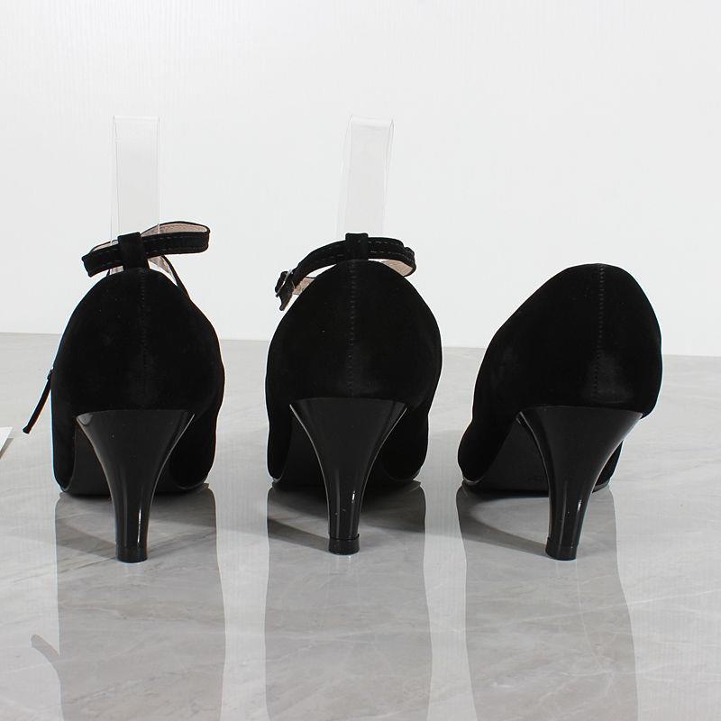 Special Offer Single Shoes Women 2021 New Round Head Shallow Mouth High Heels Women Stiletto All-Match Work Shoes Foreig