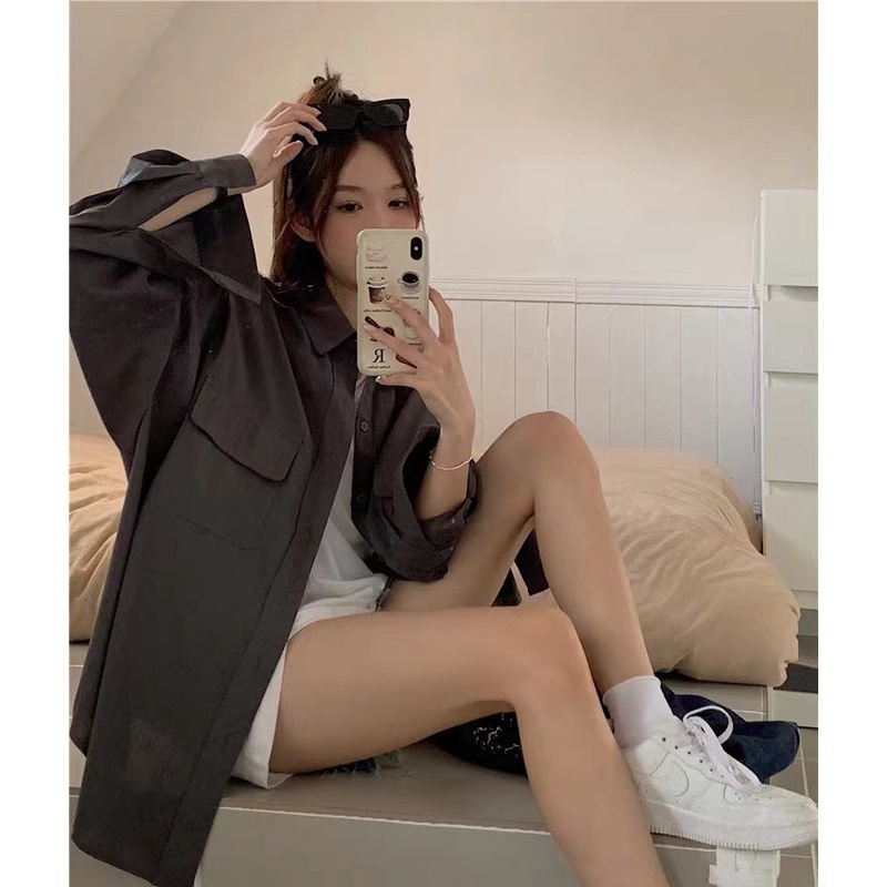 Áo Kiểu Dáng Rộng Thiết Kế Mới Thời Trang Mùa Thu Dành Cho Nữ