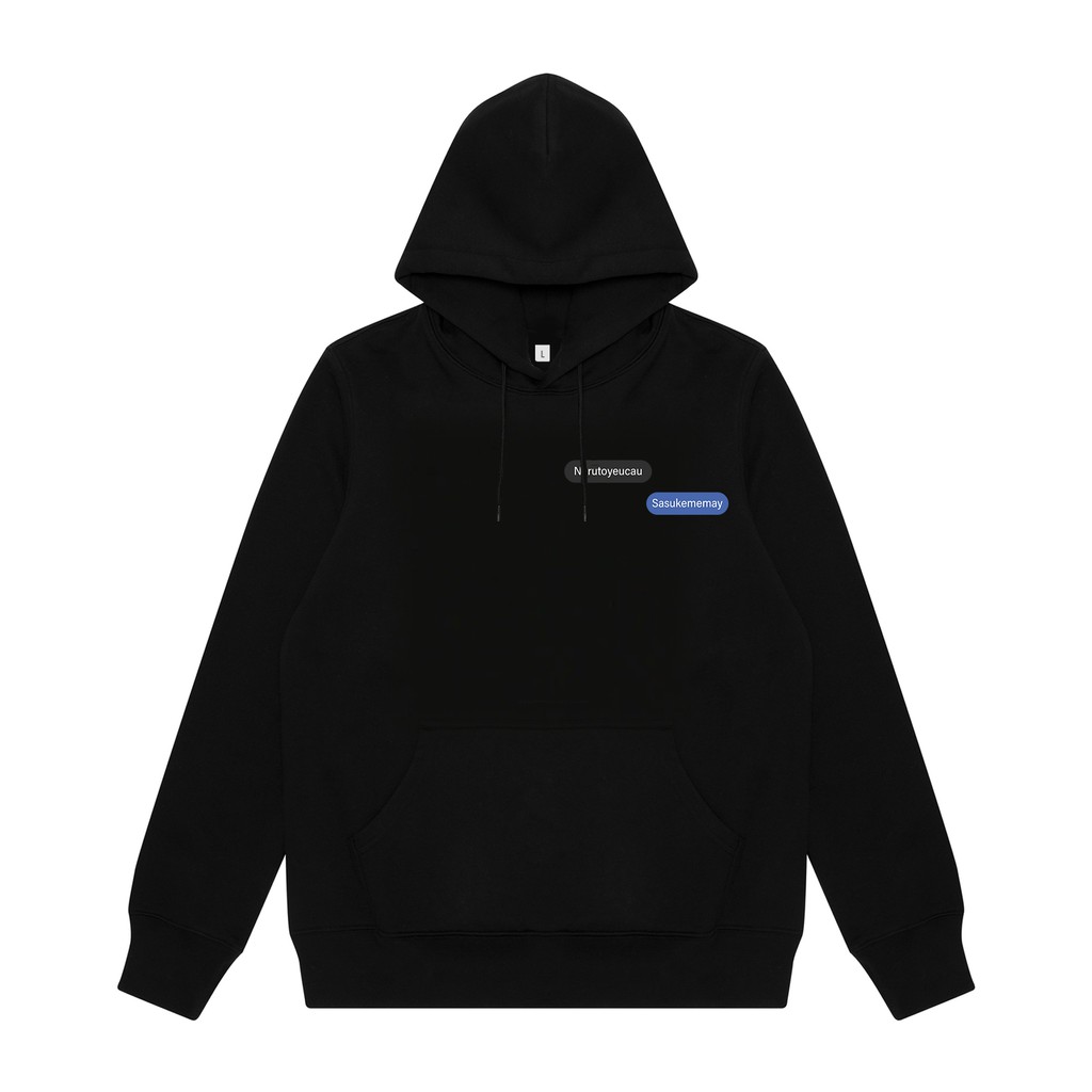 Áo khoác Hoodie Sasuke Form Rộng Nam Nữ