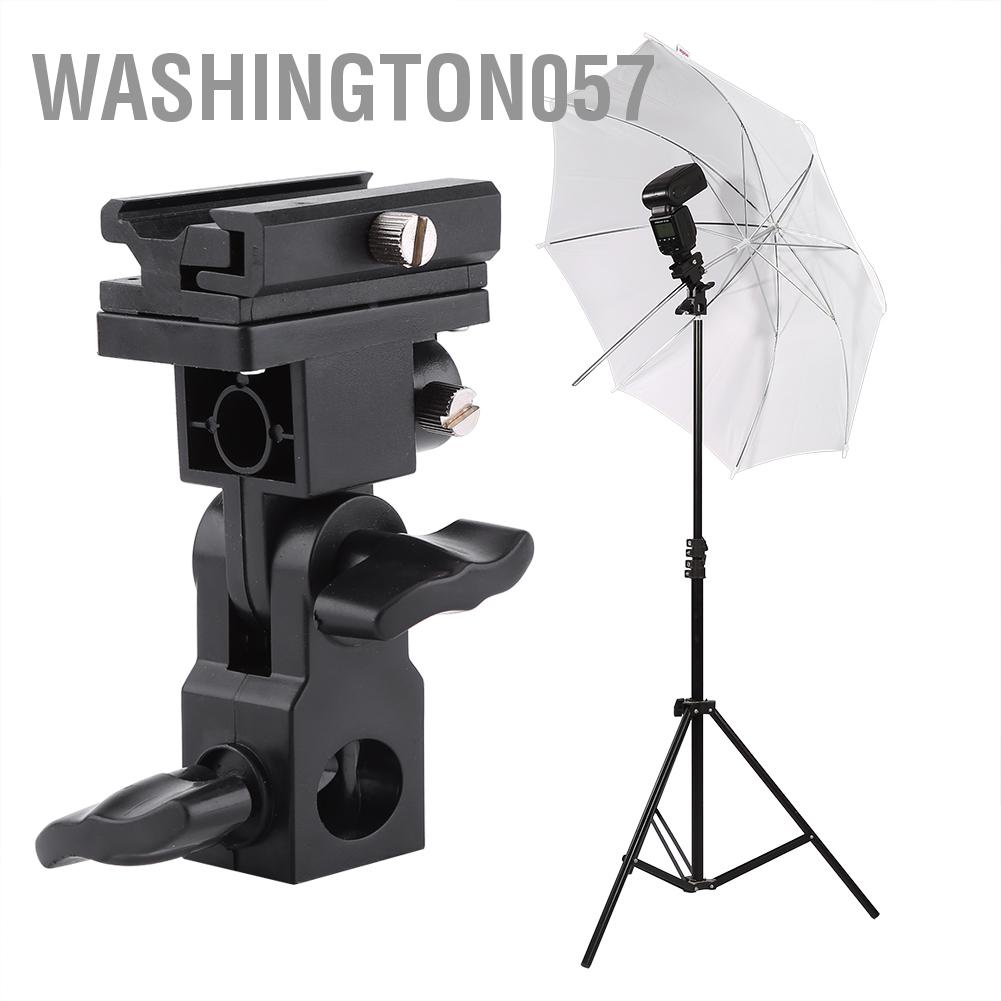 Có thể bán buôn Đèn flash giày đen màu Giá đỡ ô sáng để chụp ảnh video quay phim Washington057 Hàng giao ngay