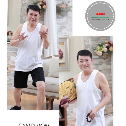 Áo ba lỗ cho người già