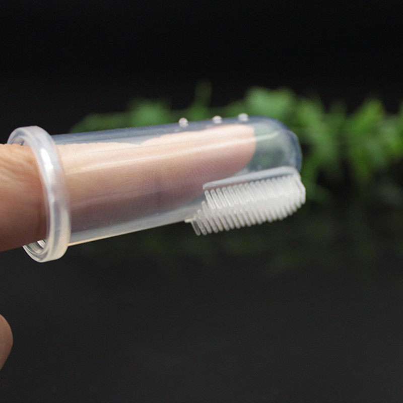 Tưa lưỡi silicon BEPIKA mềm mại dùng vệ sinh răng miệng cho bé