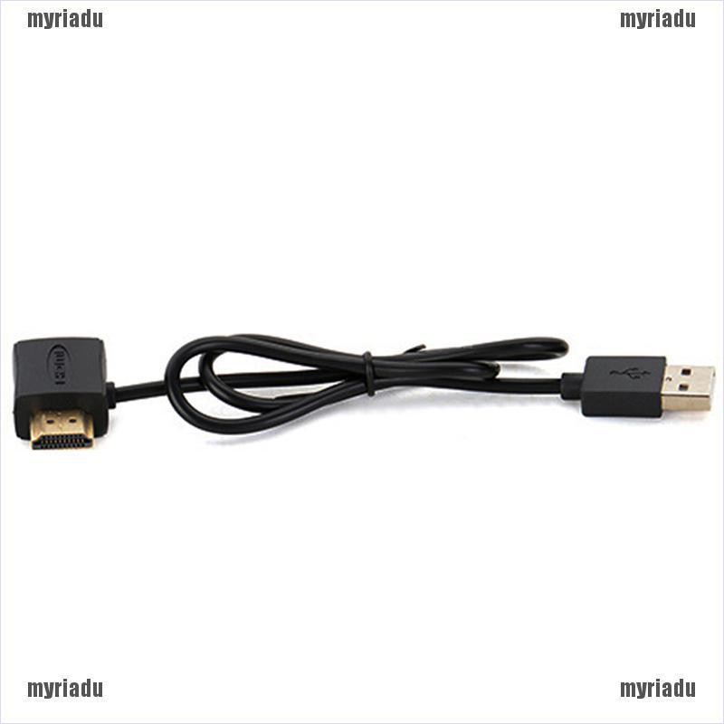 Dây Cáp Kết Nối Chuyển Đổi 50cm Usb 2.0 Hdmi Male Sang Female