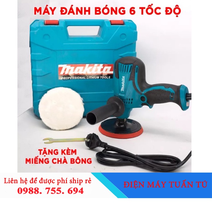 Máy đánh bóng ô tô Makita-GV6010