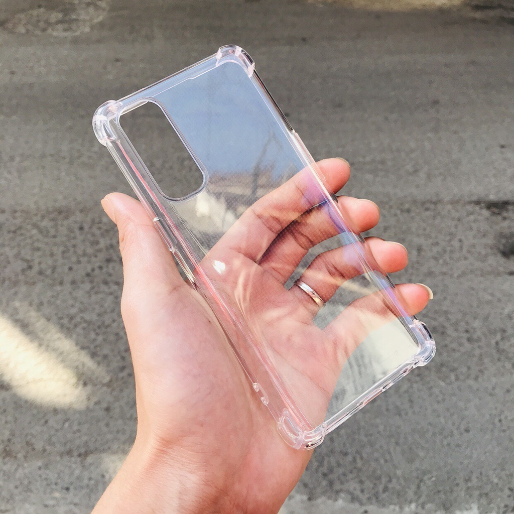 Ốp lưng Oppo Reno5 5G, Reno4 5G, Reno4 Pro 5G, Reno3 Silicon trong suốt chống sốc, chống va đập, bảo vệ camera