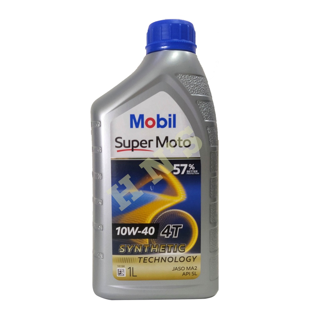 [DauNhot-PhuGia]nhớt xe máy mobil super moto 10W40 chai 800ml/1L, nhớt mobil 10W40 dòng giá rẻ cho xe máy chai 800ml