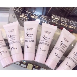 Kem Dưỡng + kem lót trang điêm 2 trong 1 Ban Ngày Dior Capture Totale Dreamskin Advanced 7ml mini unbox