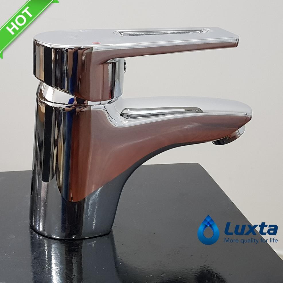 Vòi LAVABO nóng lạnh  Luxta L1203X5 tặng 2 dây cấp, bảo hành 5 năm chính hãng