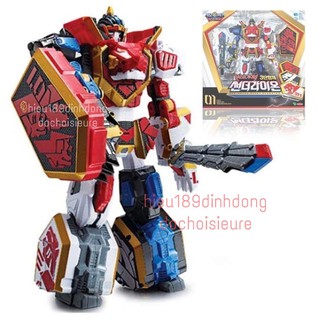 Hộp Lắp ráp siêu nhân gao thú, thú vương vũ trụ phần 2 (5in1) (ảnh thật)