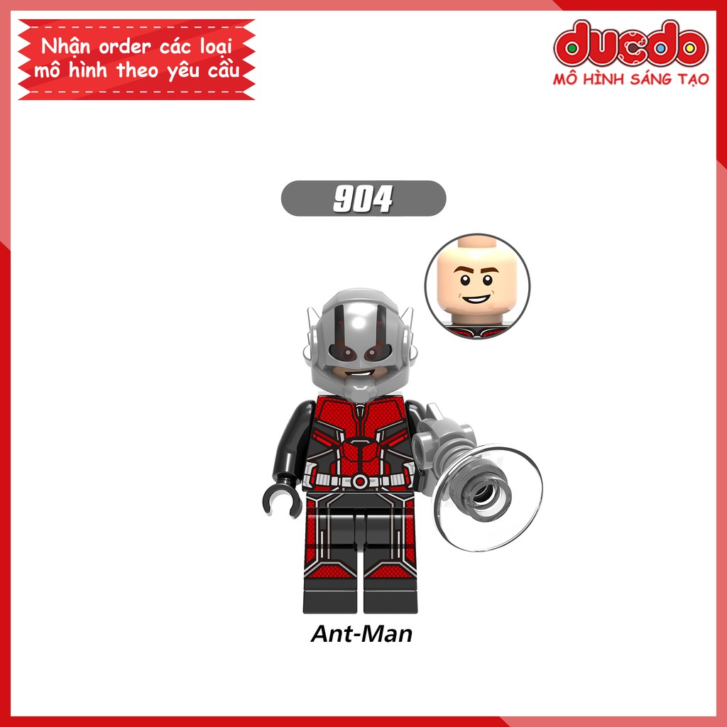 Minifigures Người kiến, Chiến Binh Ong, Iron Man, Ghost mới nhất - Đồ chơi Lắp ghép Xếp hình Mini Super Hero XINH 0197