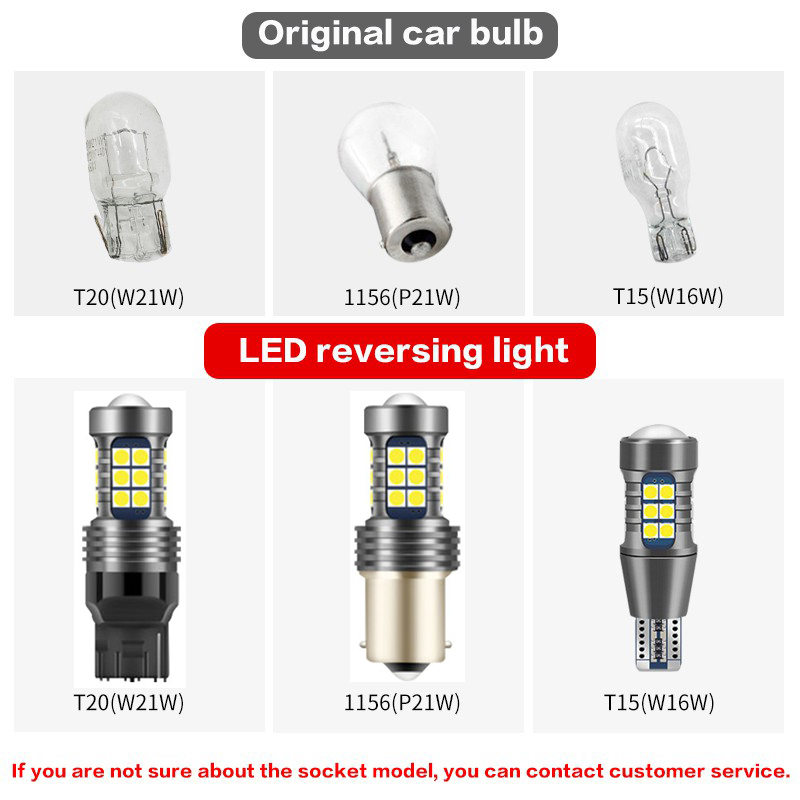 Đèn LED lùi xe T15 / W16W T20 / 7740 / W21W 1156 / P21W chất lượng cao