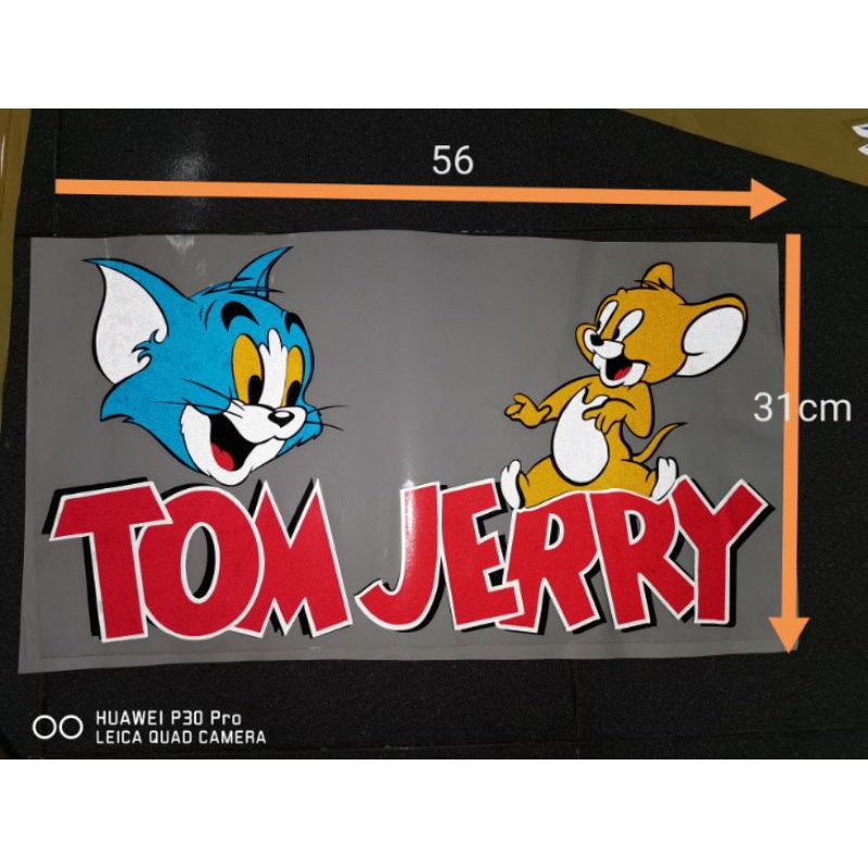 TOM + JERRY Tem phản quang 2 lớp