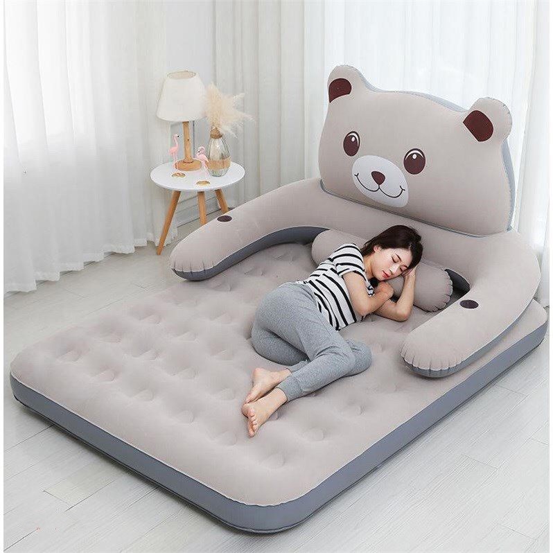 Giường Hơi Hình Thú  (Tặng Kèm Bơm Điện Và Gối) Nệm hơi cao cấp | BigBuy360 - bigbuy360.vn