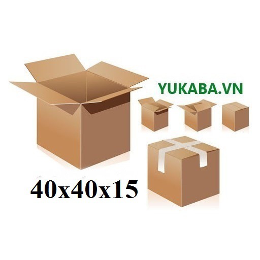 HL - 1 Thùng giấy carton 40x40x15